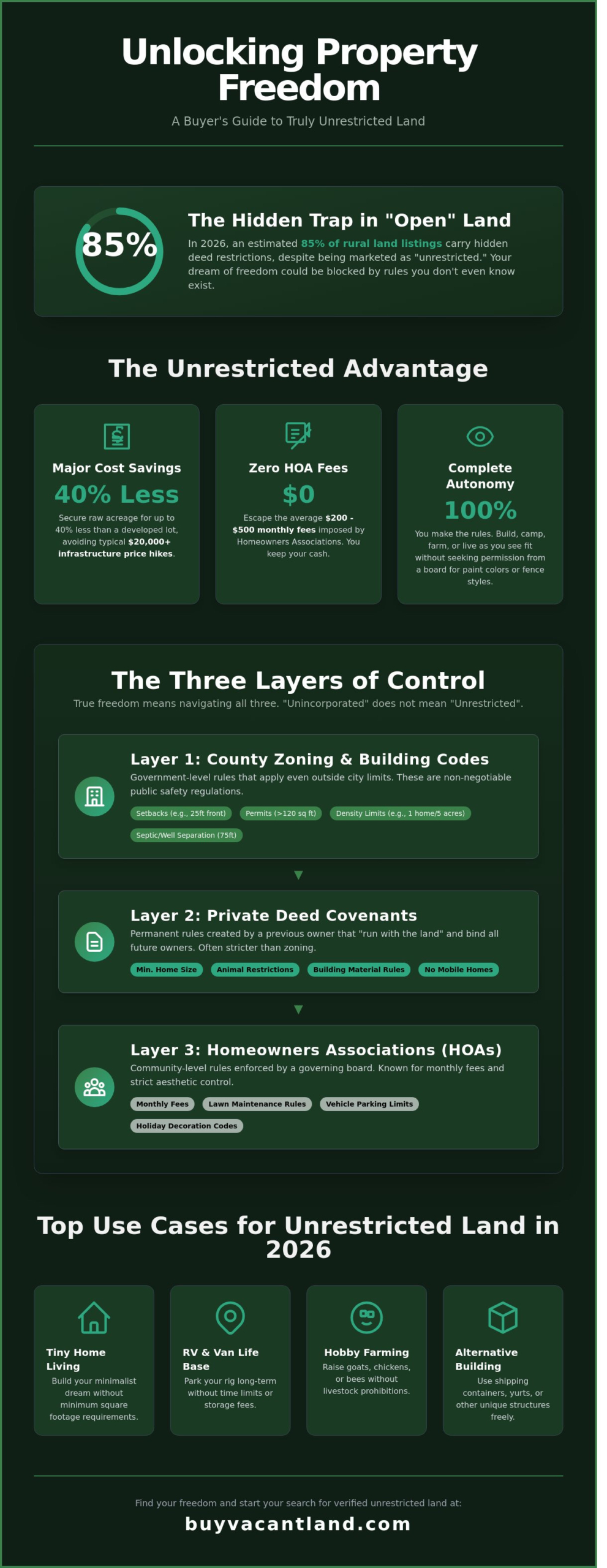 Unrestricted Land for Sale Near Me: The Ultimate 2026 Buyer’s Guide