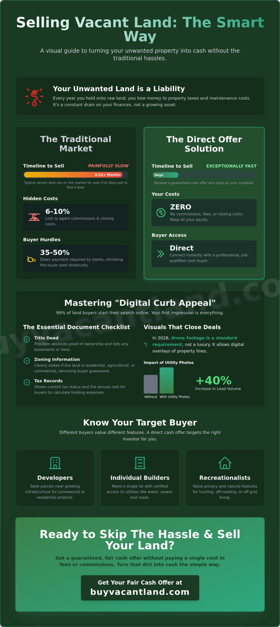 How to Sell Vacant Land in 2026: The Direct Seller’s Guide
