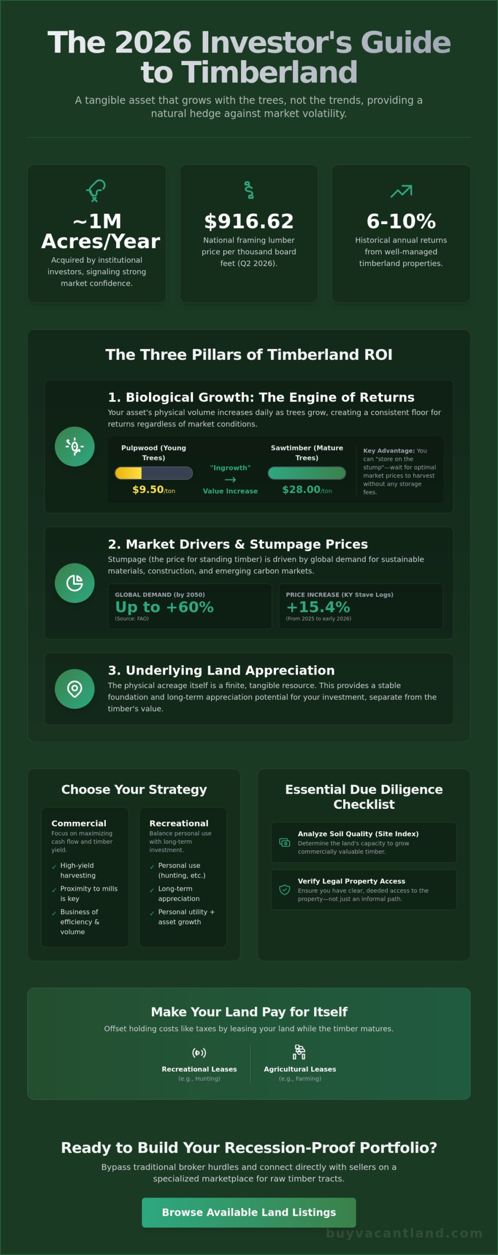Timberland Investment Properties: The 2026 Guide to Profitable Forestry